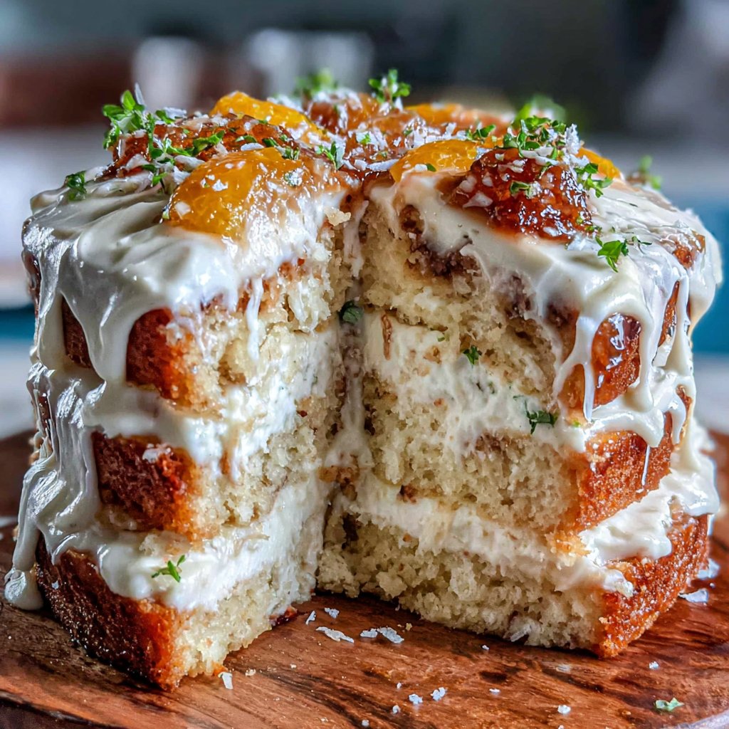 Vanilla Citrus Spring Cake