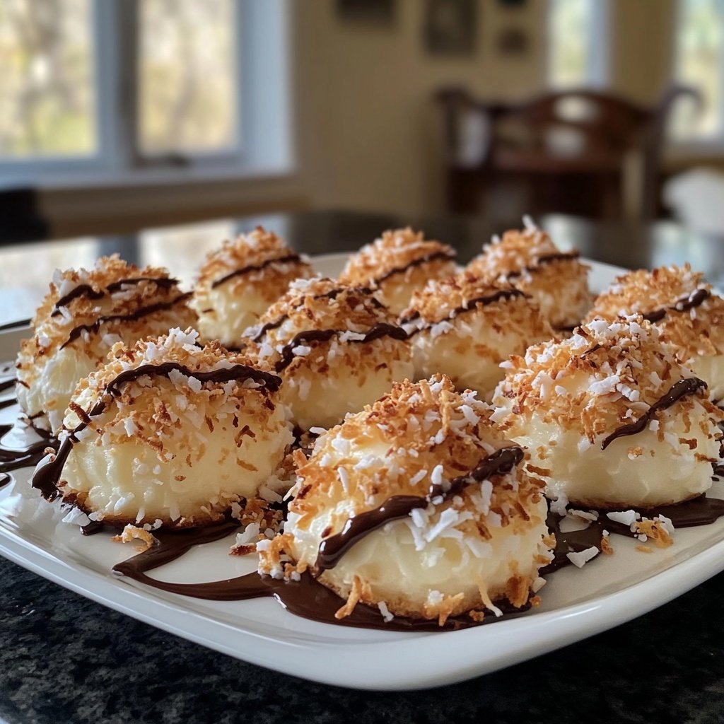Coconut Macaroon Peaks