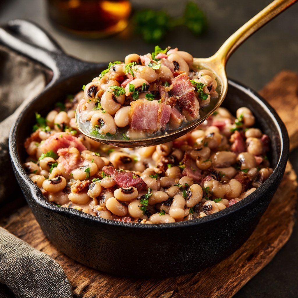 Southern Style Black Eyed Peas
