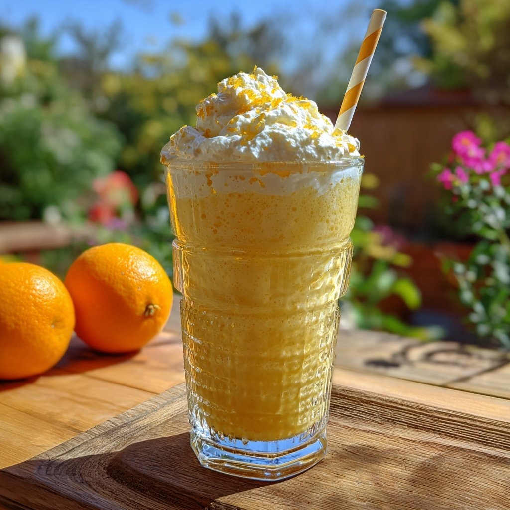 Citrus Vanilla Frappe Dream