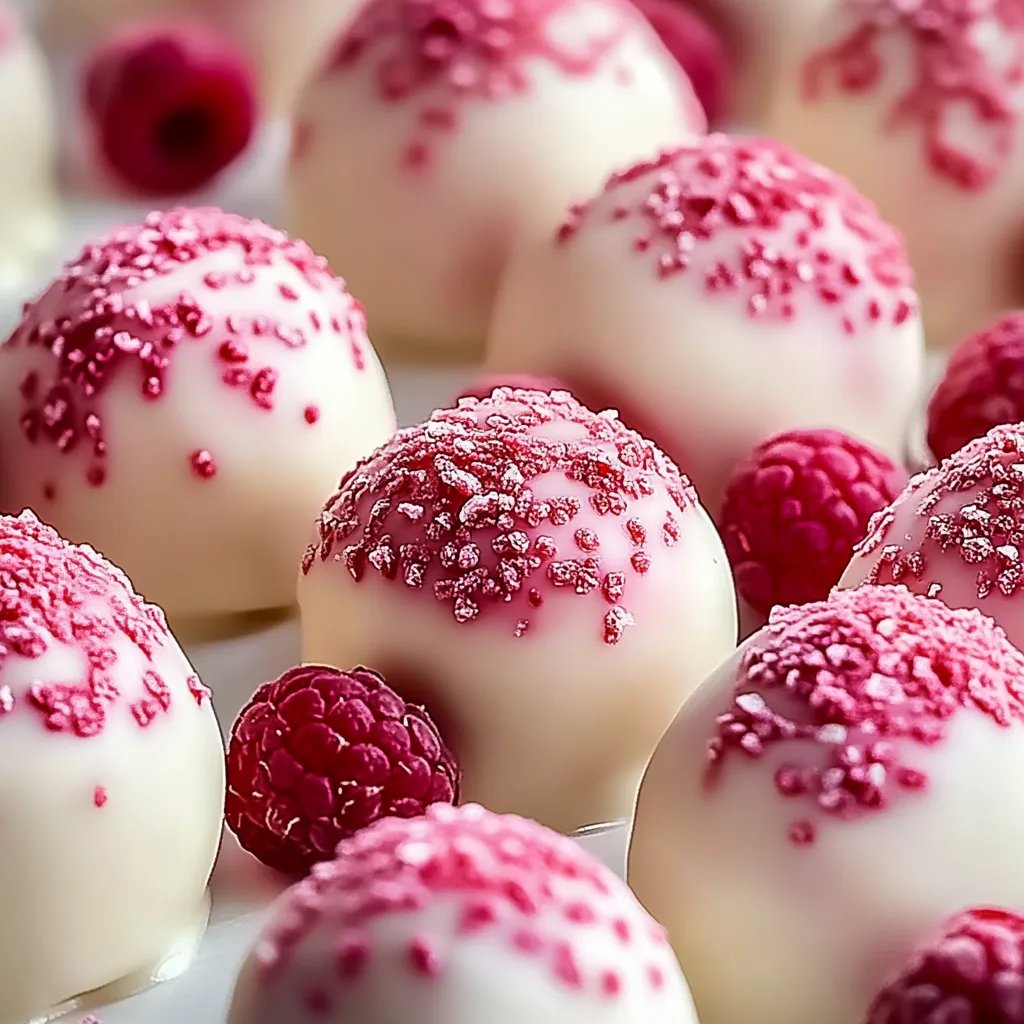 White Chocolate Raspberry Truffles: An Incredible Ultimate Recipe