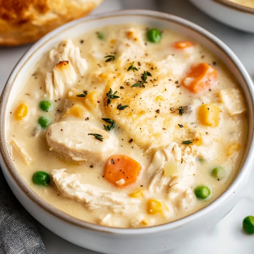 Easy Creamy Chicken Pot Pie Soup: An Amazing Ultimate Recipe