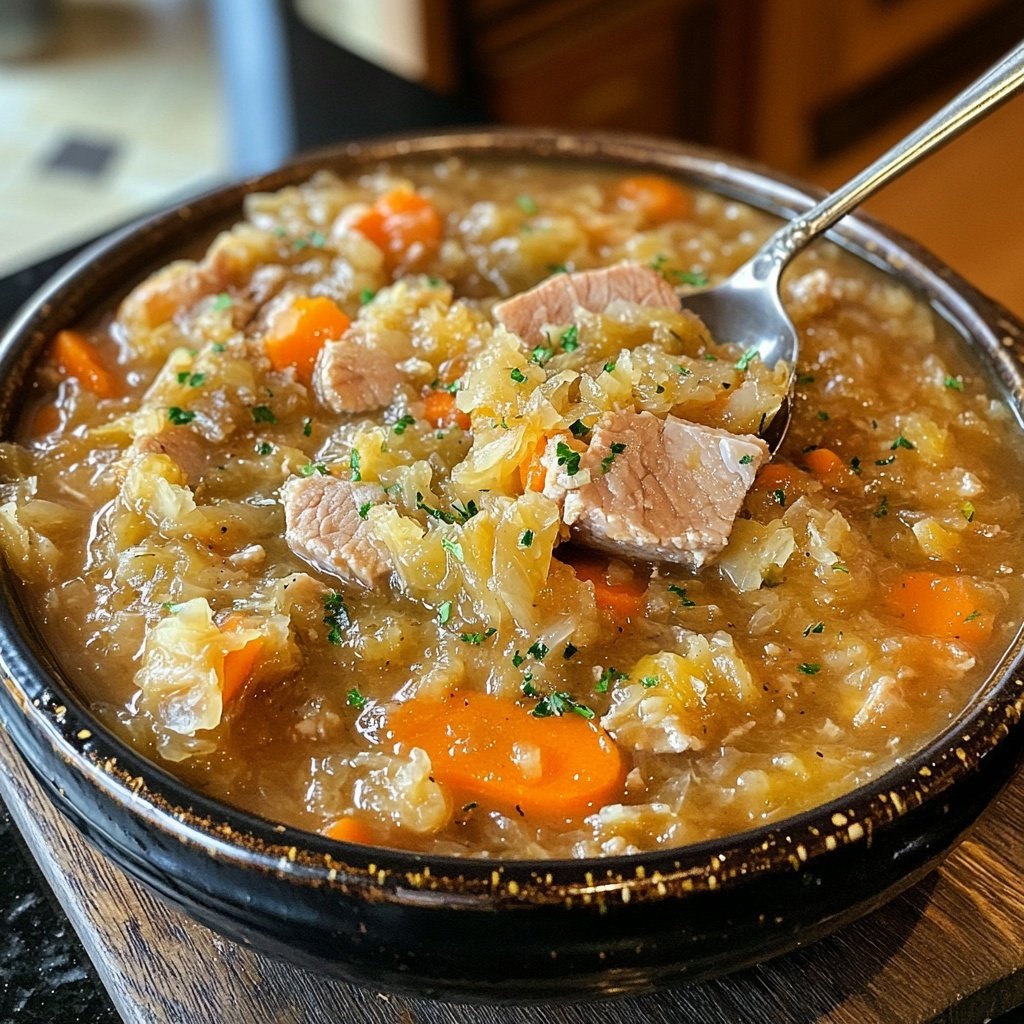 Hearty Sauerkraut Stew