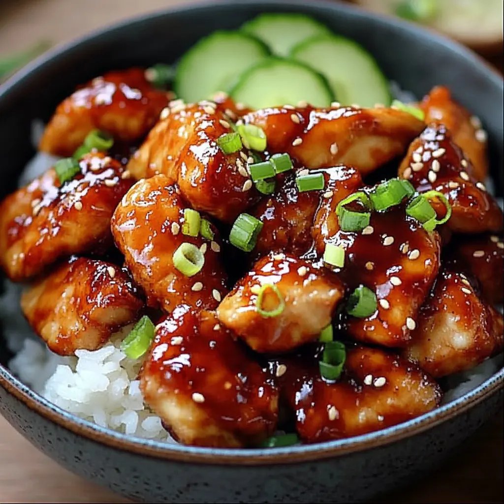 Sticky Honey Gochujang Chicken