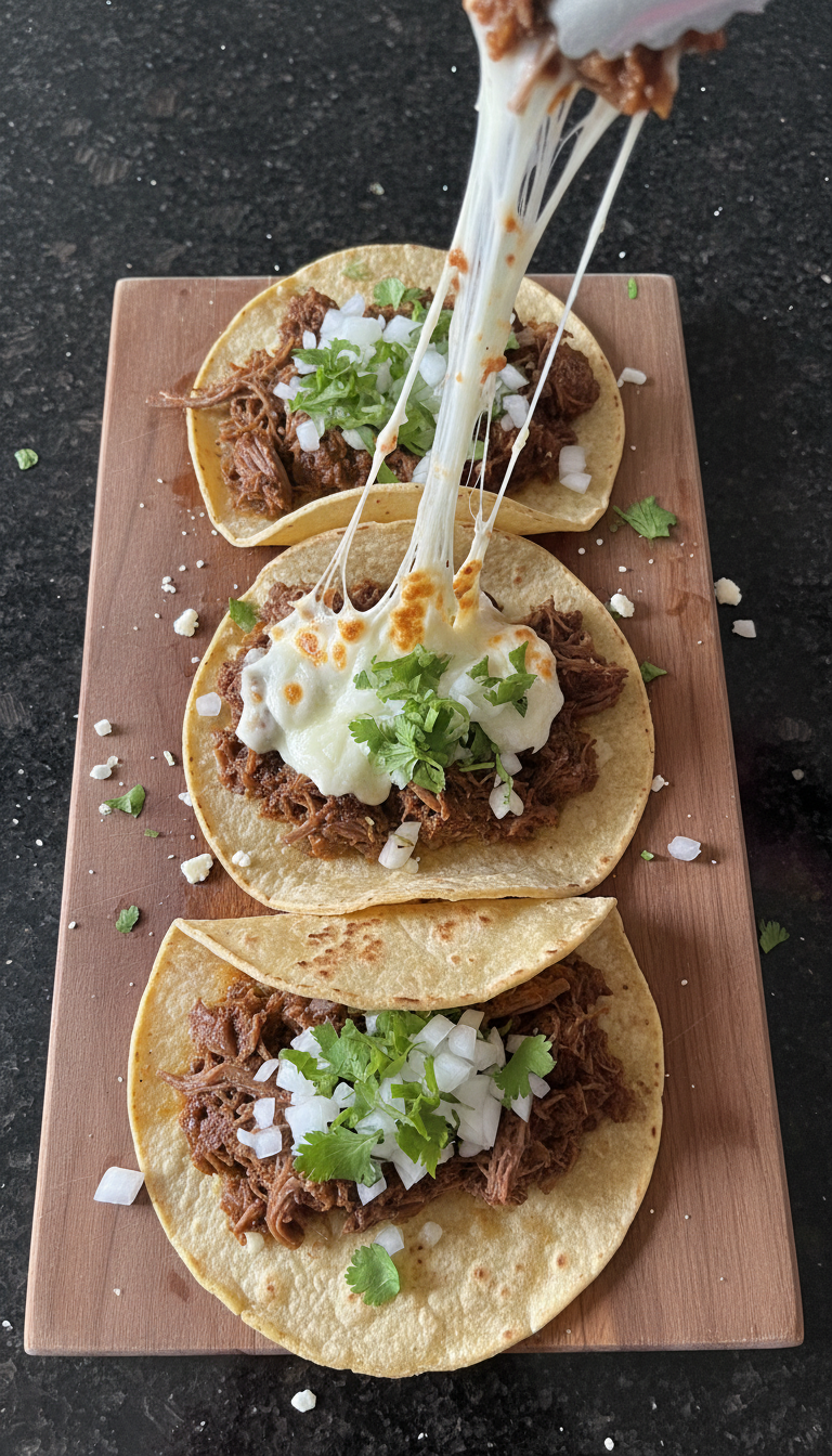Beef Barbacoa Tacos