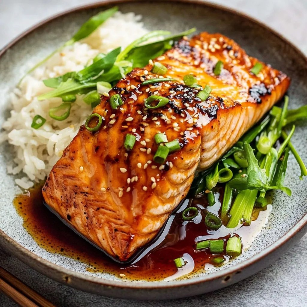 Broiled Miso Salmon
