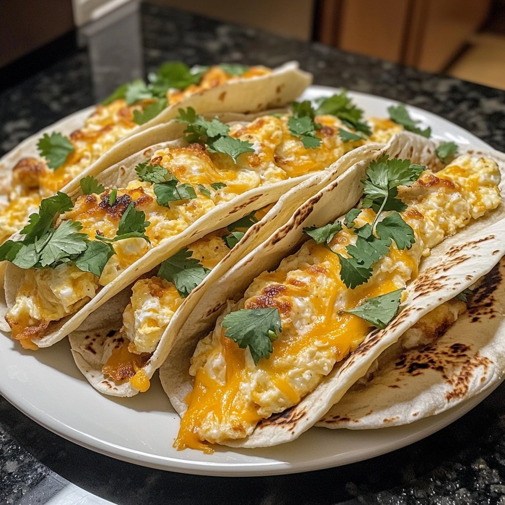 Simple Baked Breakfast Tacos