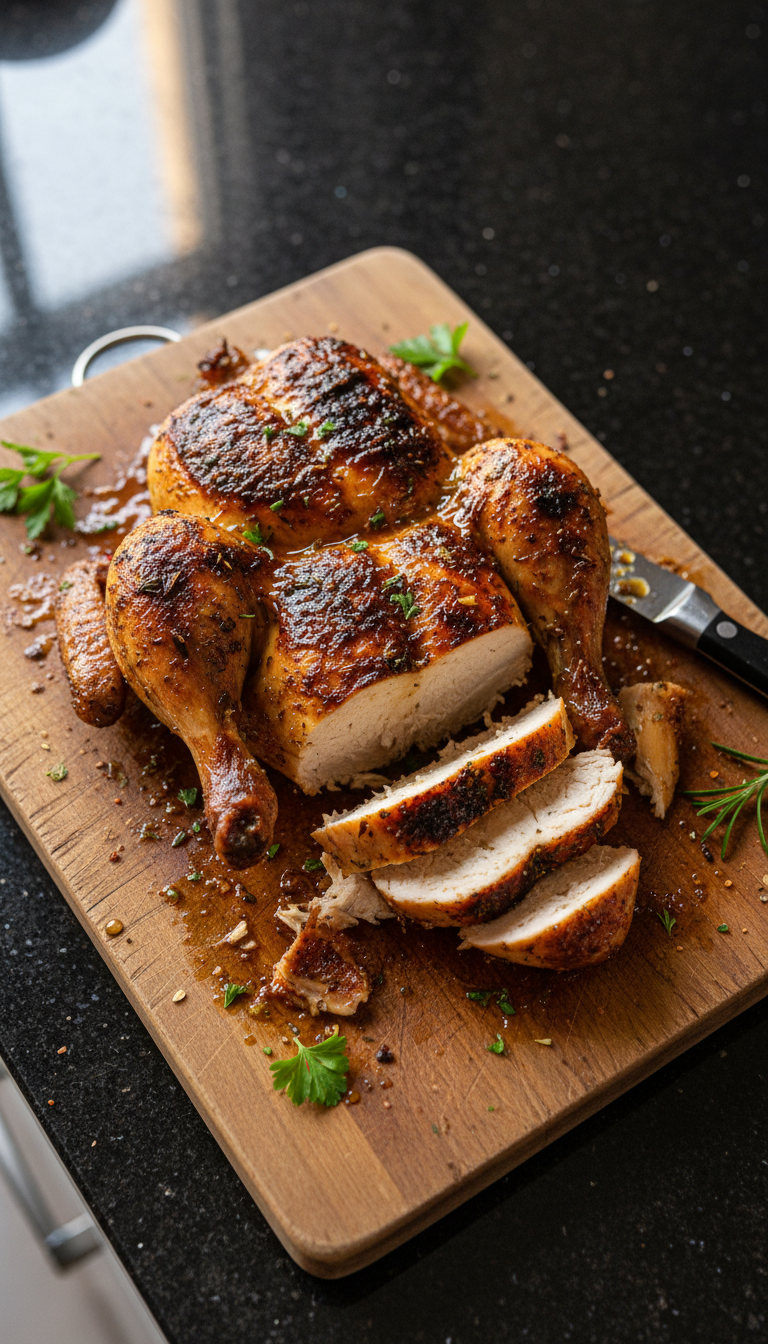 Spice Rubbed Grilled Chicken