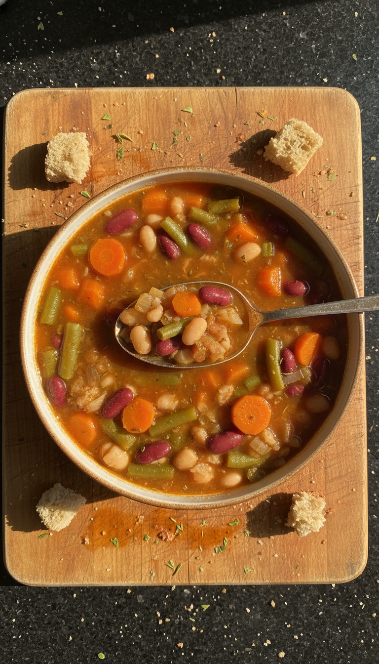 Hearty Vegetable and Bean Soup