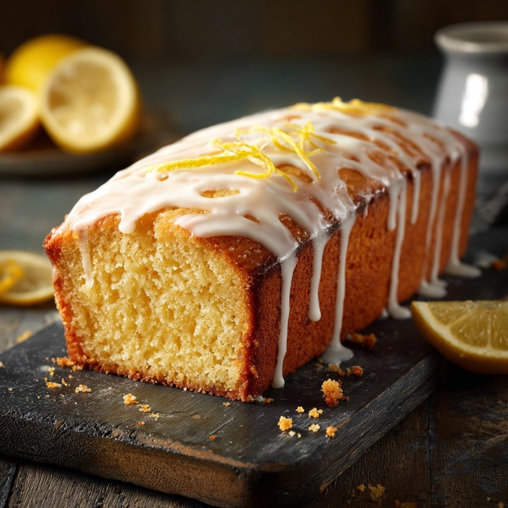 Zesty Lemon Drizzle Cake