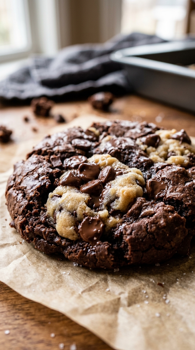 Cookie Dough Brownie Cookies
