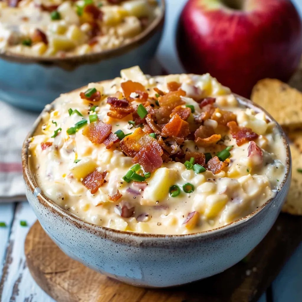 Bacon Apple Cheddar Dip