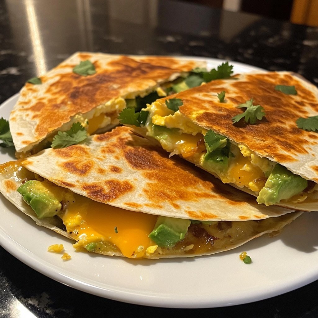 Fried Egg Quesadilla