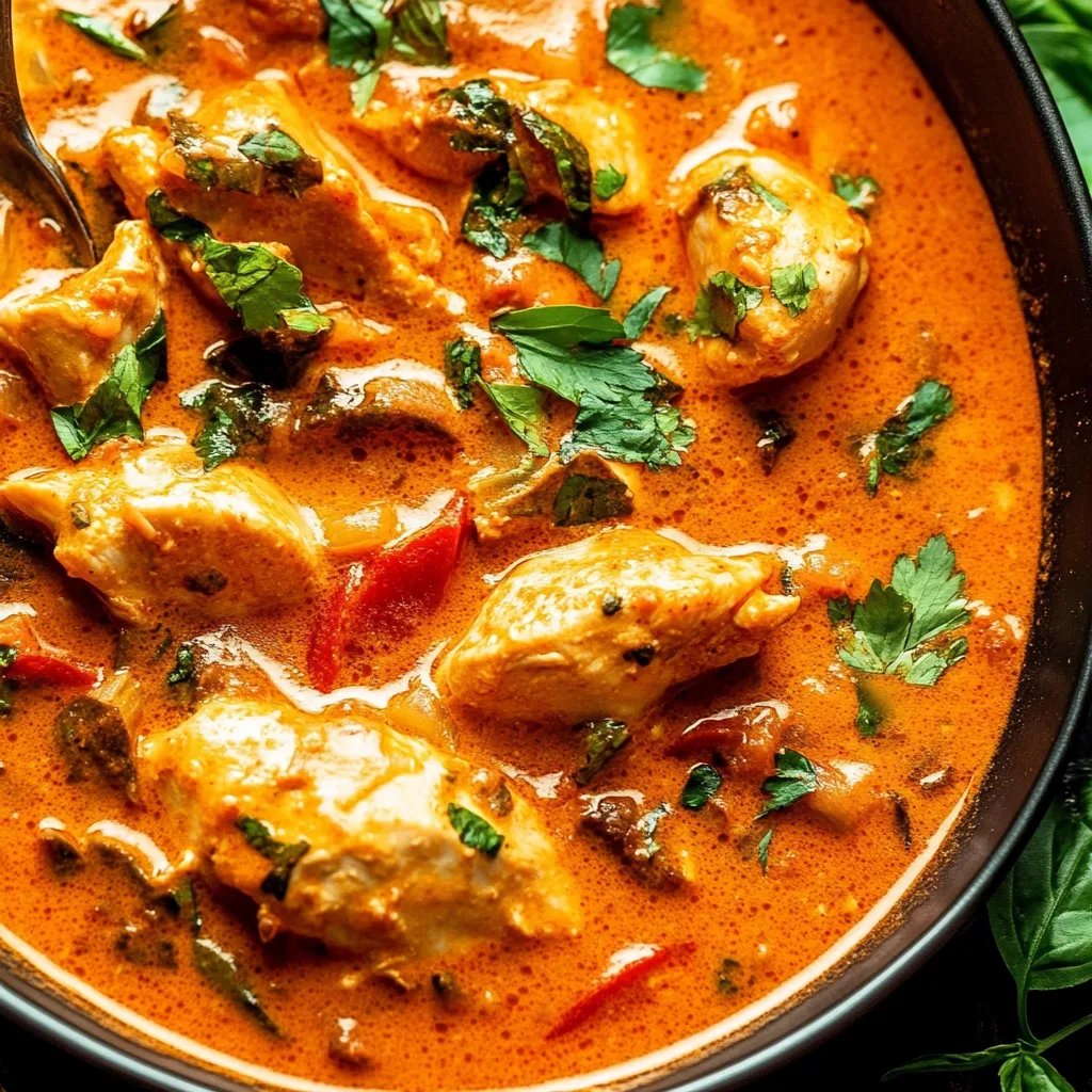 Thai Red Curry Chicken (30 Minute Meal)