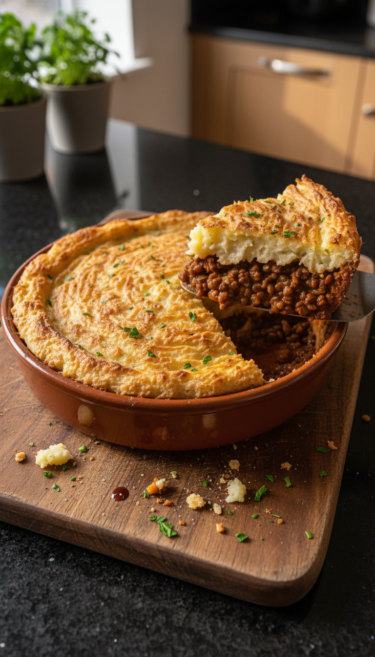 Savory Lentil Shepherd’s Pie
