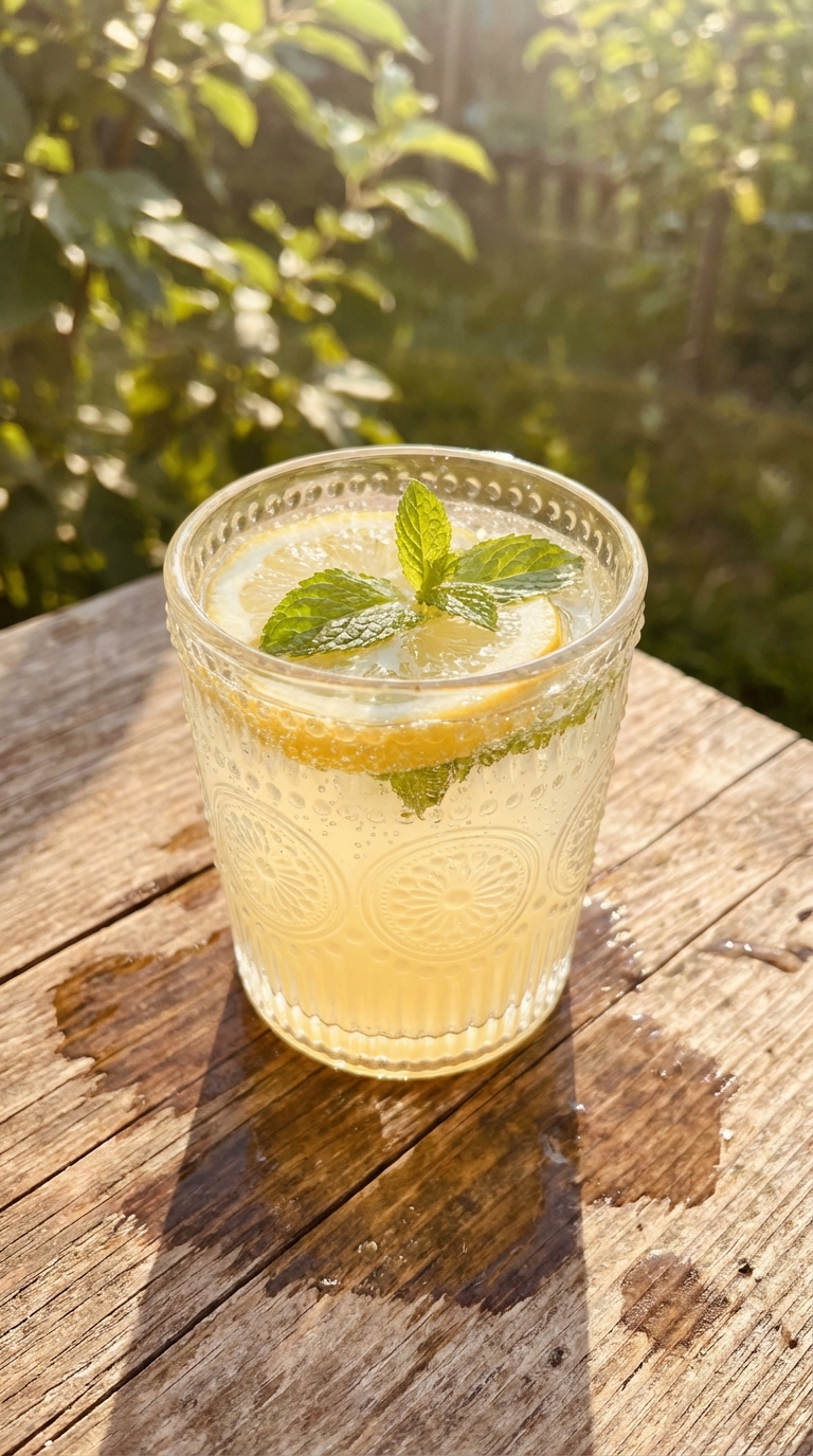 Limoncello Flavored Italian Soda