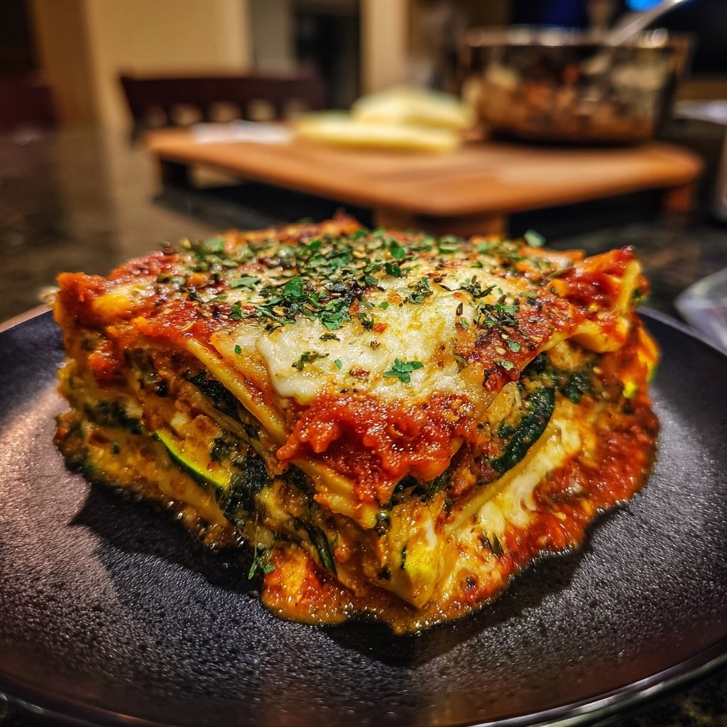 Accelerated Veggie Lasagna