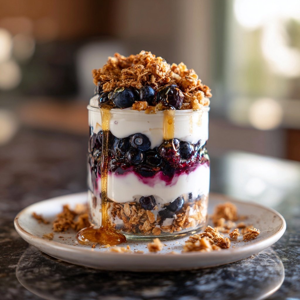 High-Protein Greek Yogurt Parfait