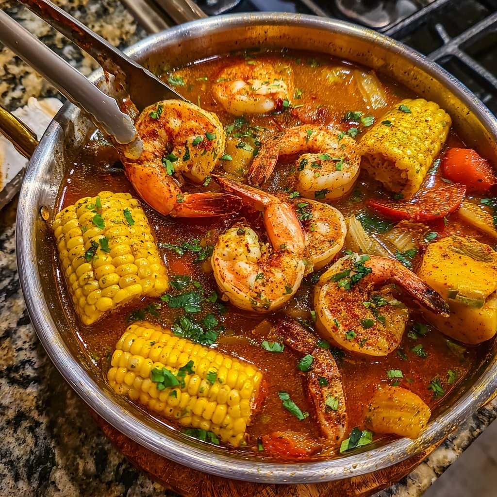 Spicy Cajun Onion Boil