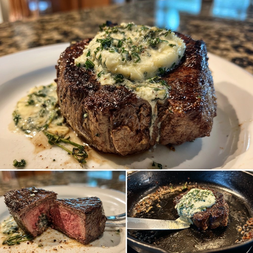 Filet Mignon Blue Cheese Butter