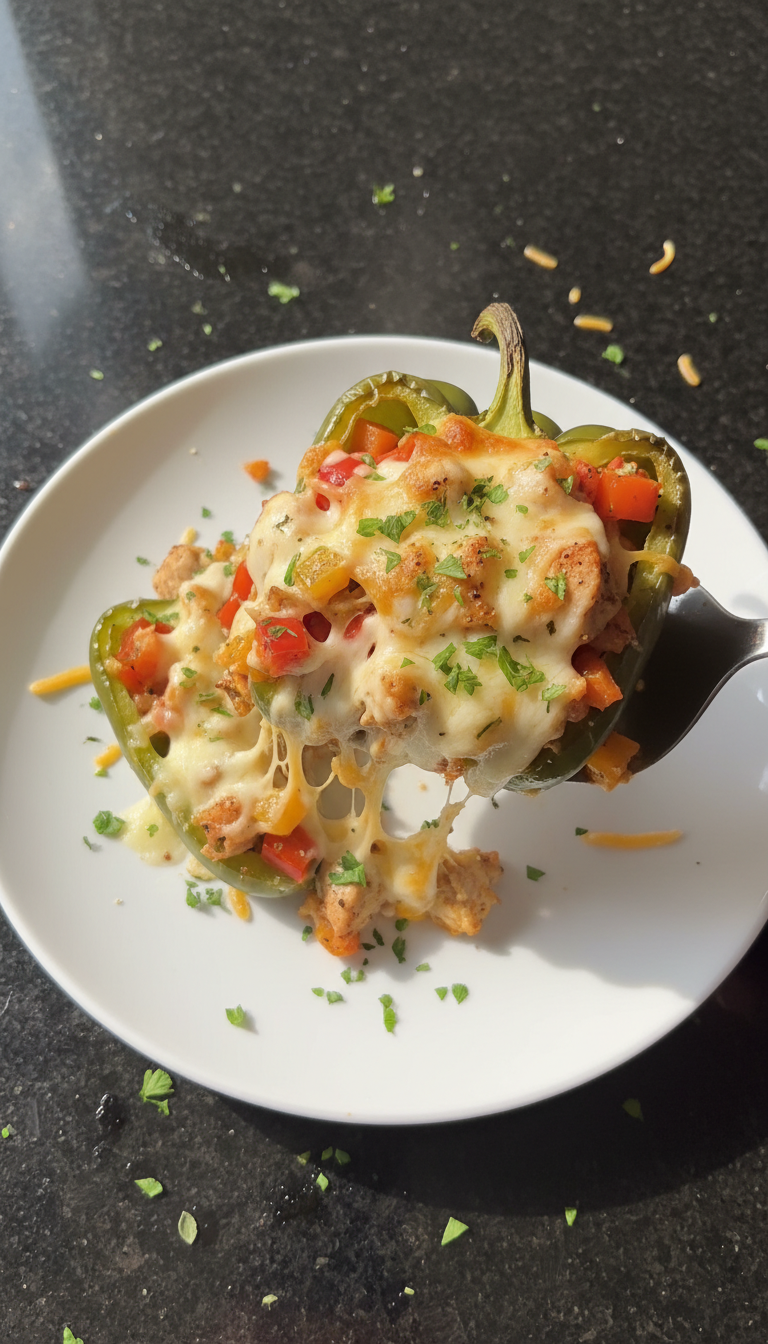Stuffed Peppers with Chicken
