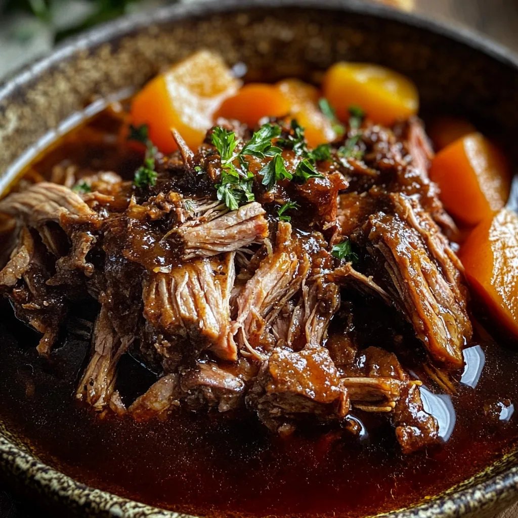 Pulled Beef Crock Pot Recipe