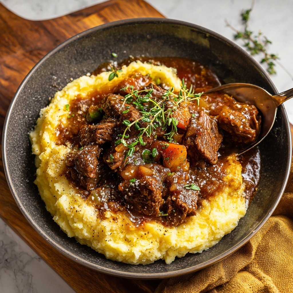 Savory Beef Shepherd’s Surprise