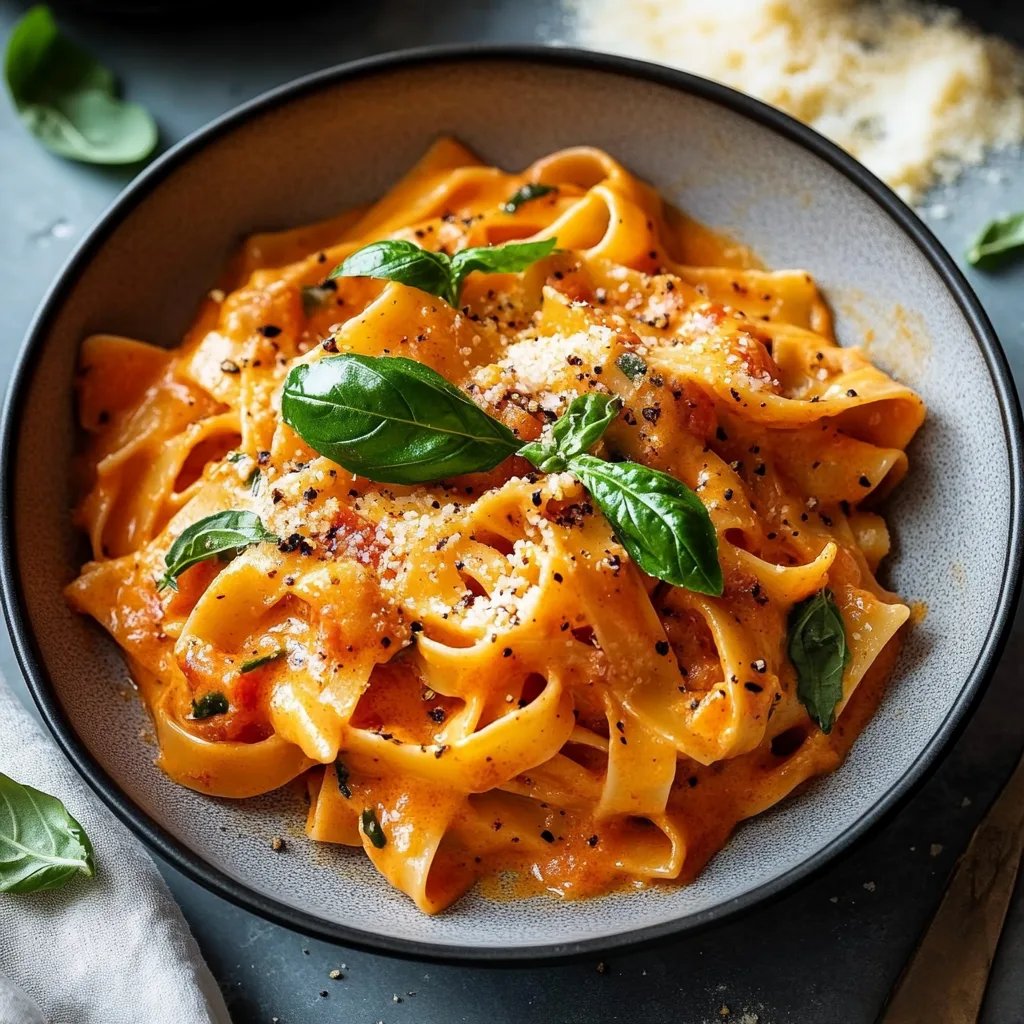 Easy One Pot Creamy Tomato Pasta: An Incredible 7-Step Recipe