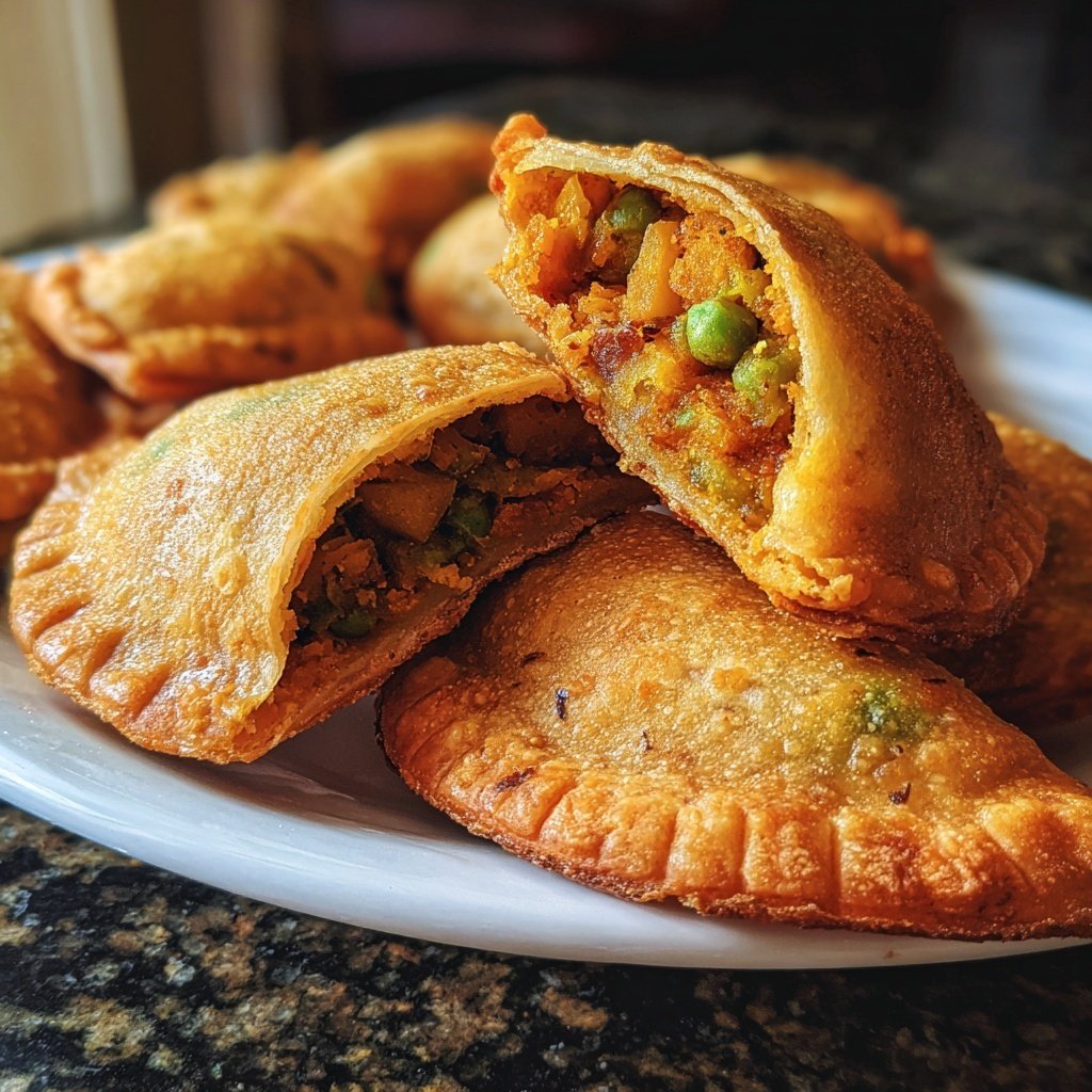 Masala Veggie Puffs Crispy Appetizer
