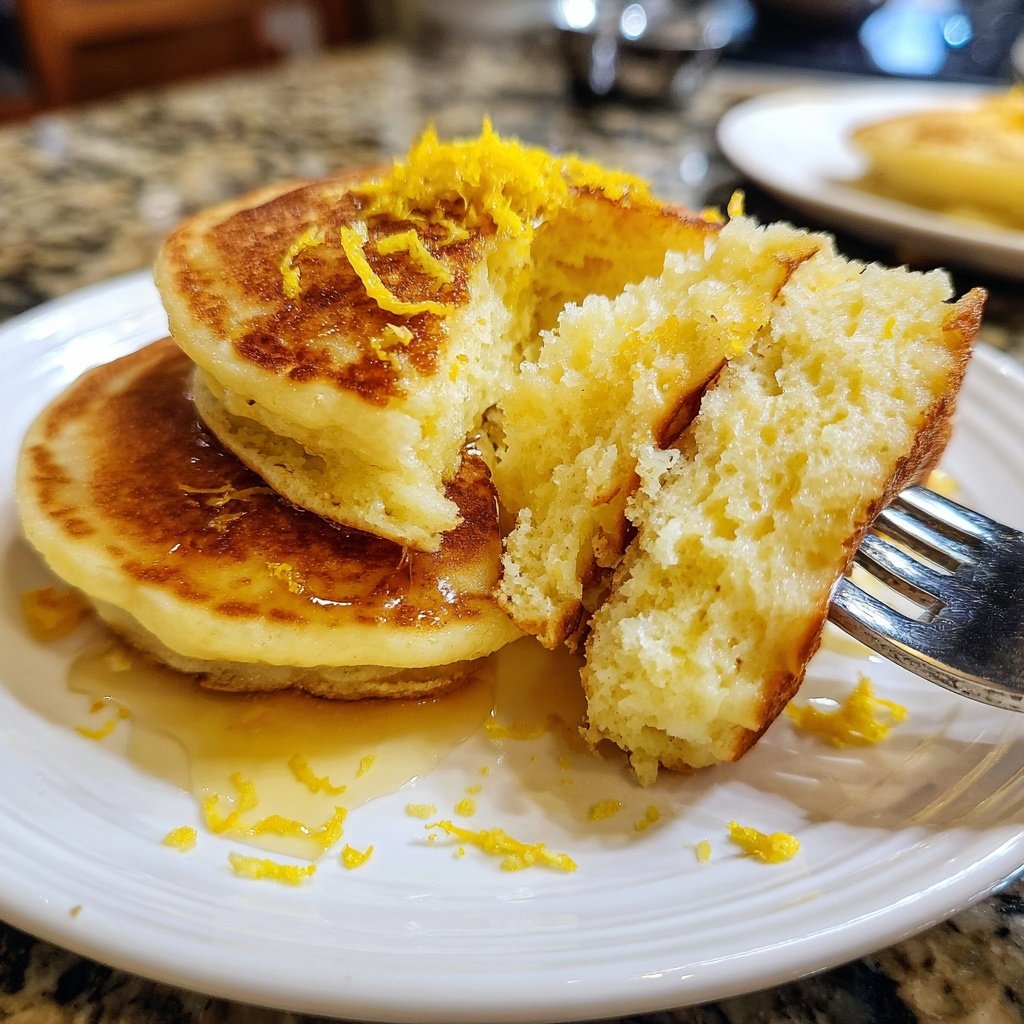Italian-Style Ricotta Pancakes with Citrus Zest