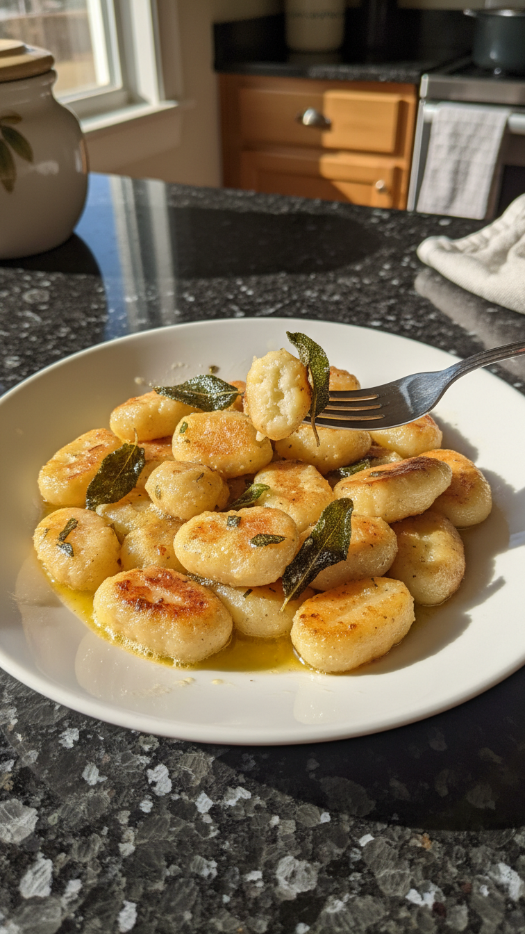 Comforting Gnocchi and Sage Butter