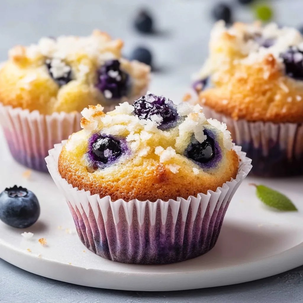 Easy Blueberry Muffins