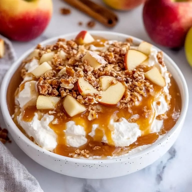 Cream Cheese Caramel Apple Dip