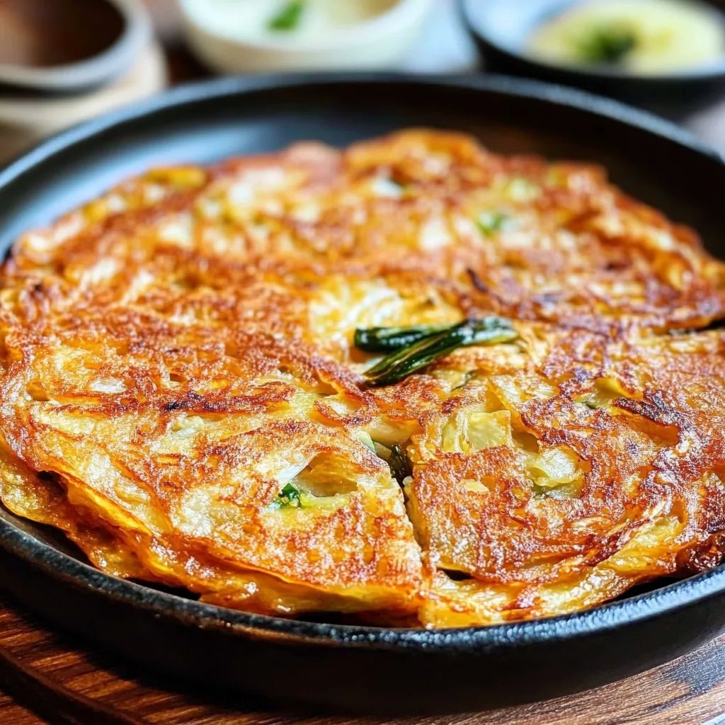 Kimchi Pancake (Kimchijeon)
