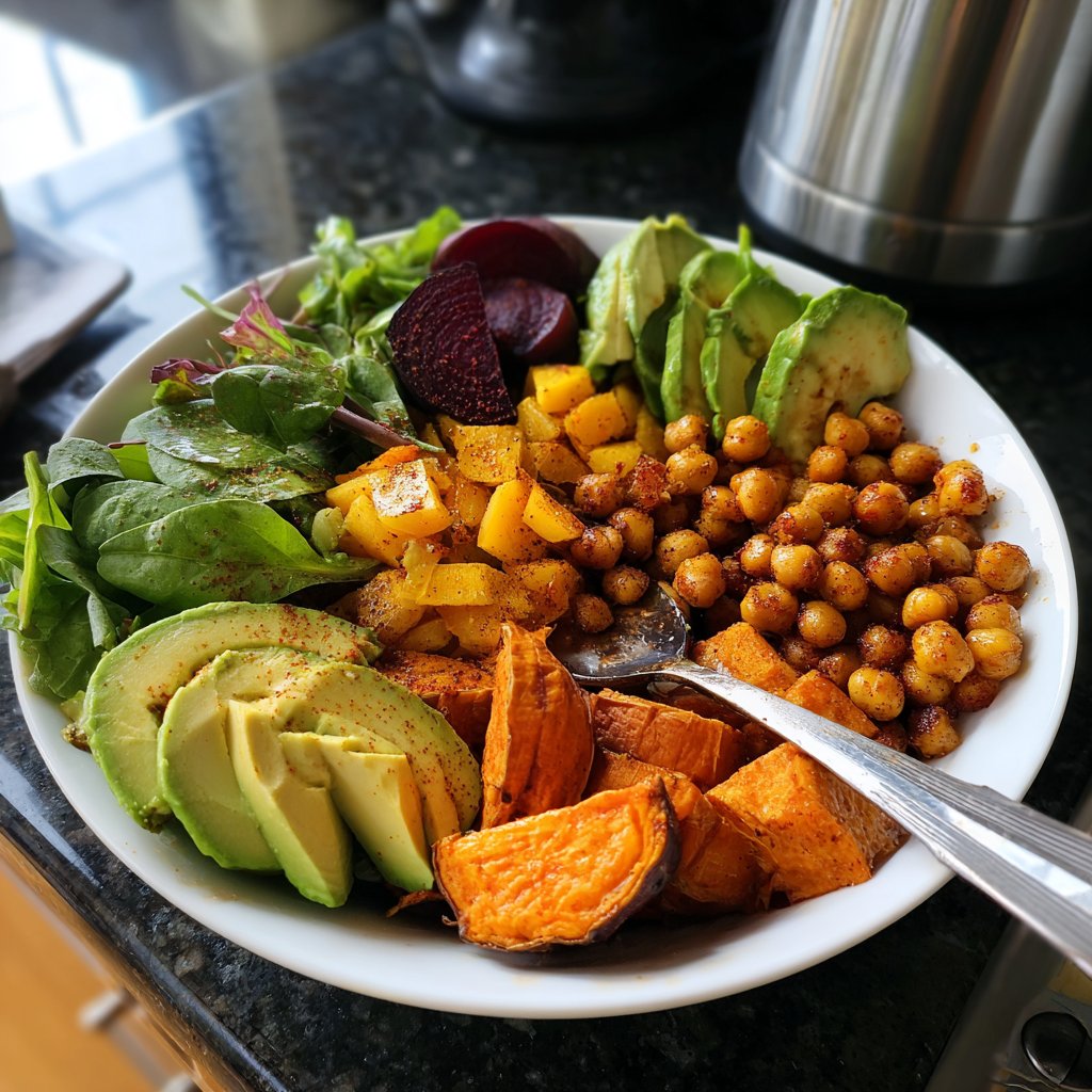Spiced Chickpea Buddha Bowl