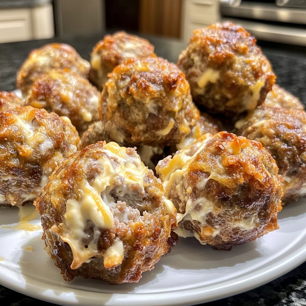 Cream Cheese Sausage Balls