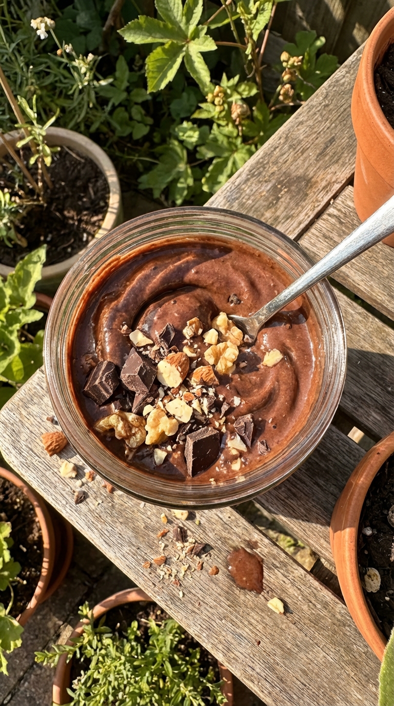 Nutty Dark Chocolate Smoothie