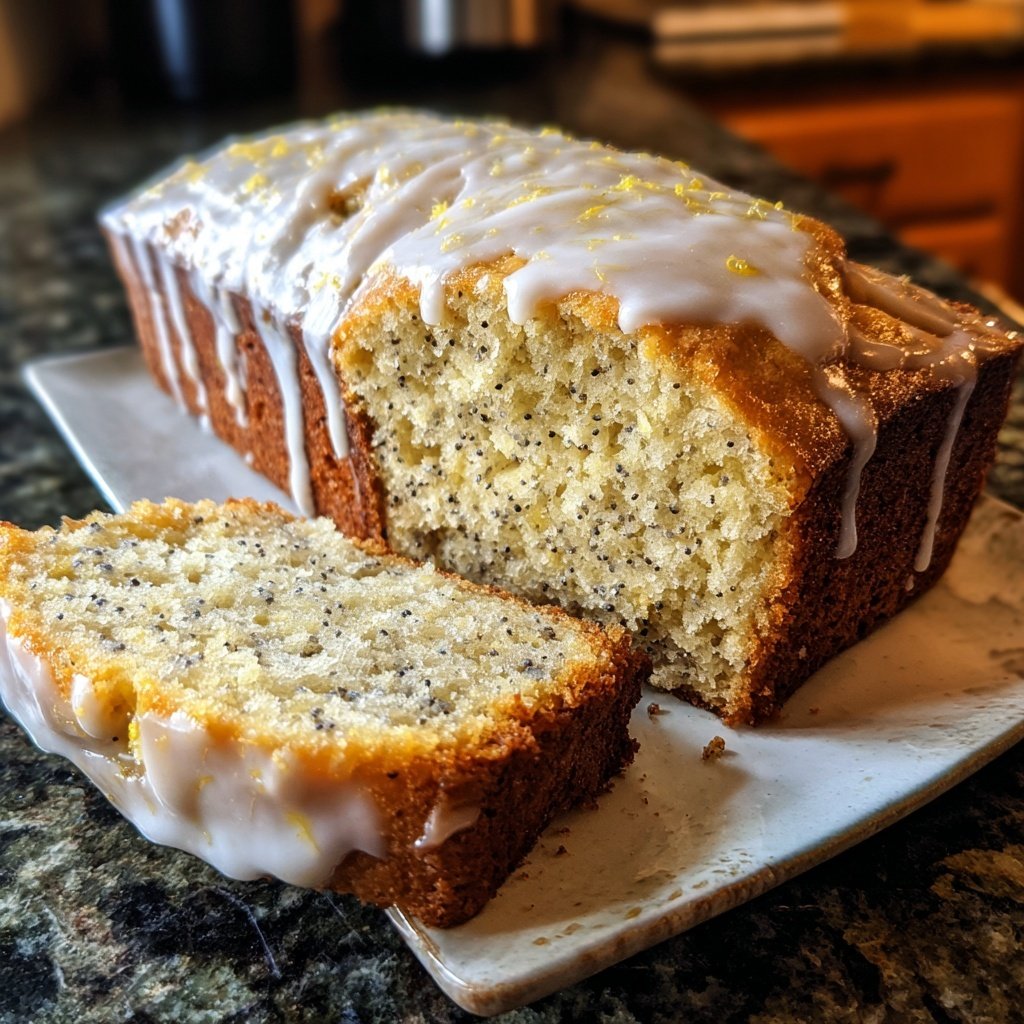 Meyer Lemon Poppy Seed Bread