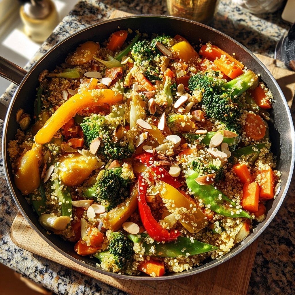 High-Protein Quinoa Stir-Fry
