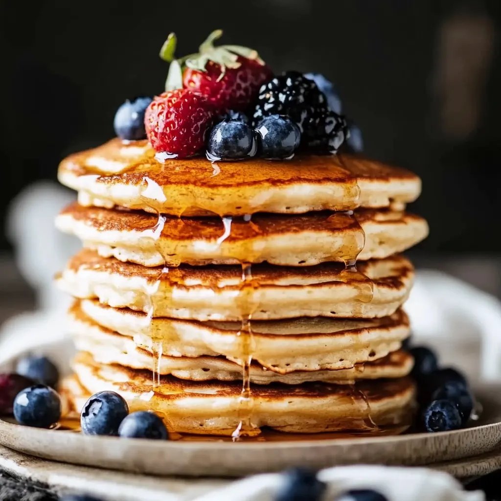 Fluffy Protein Pancakes