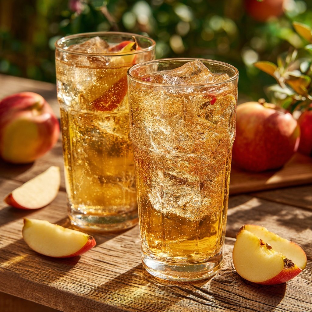 Maple Spiced Apple Fizz