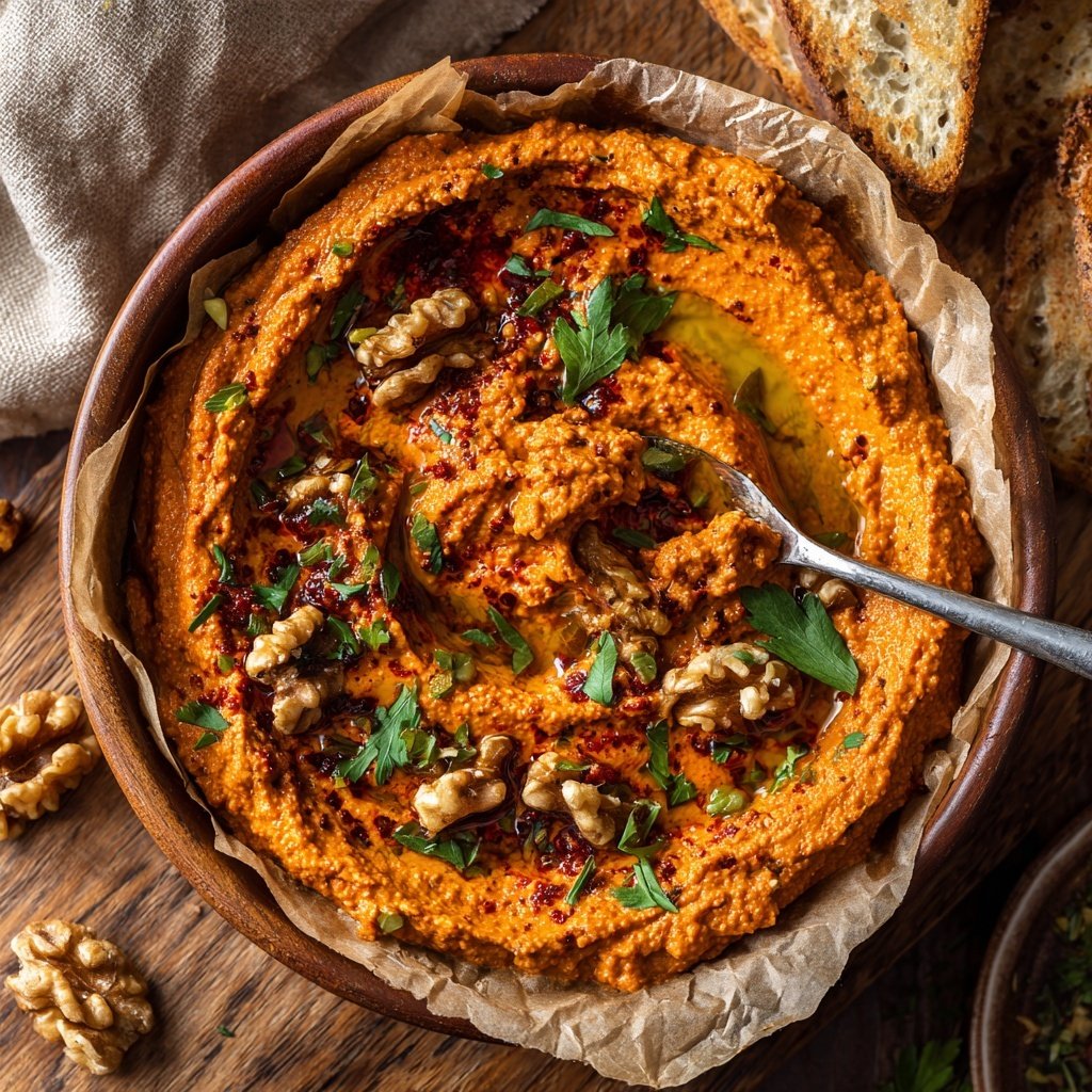 Muhammara Roasted Pepper Dip