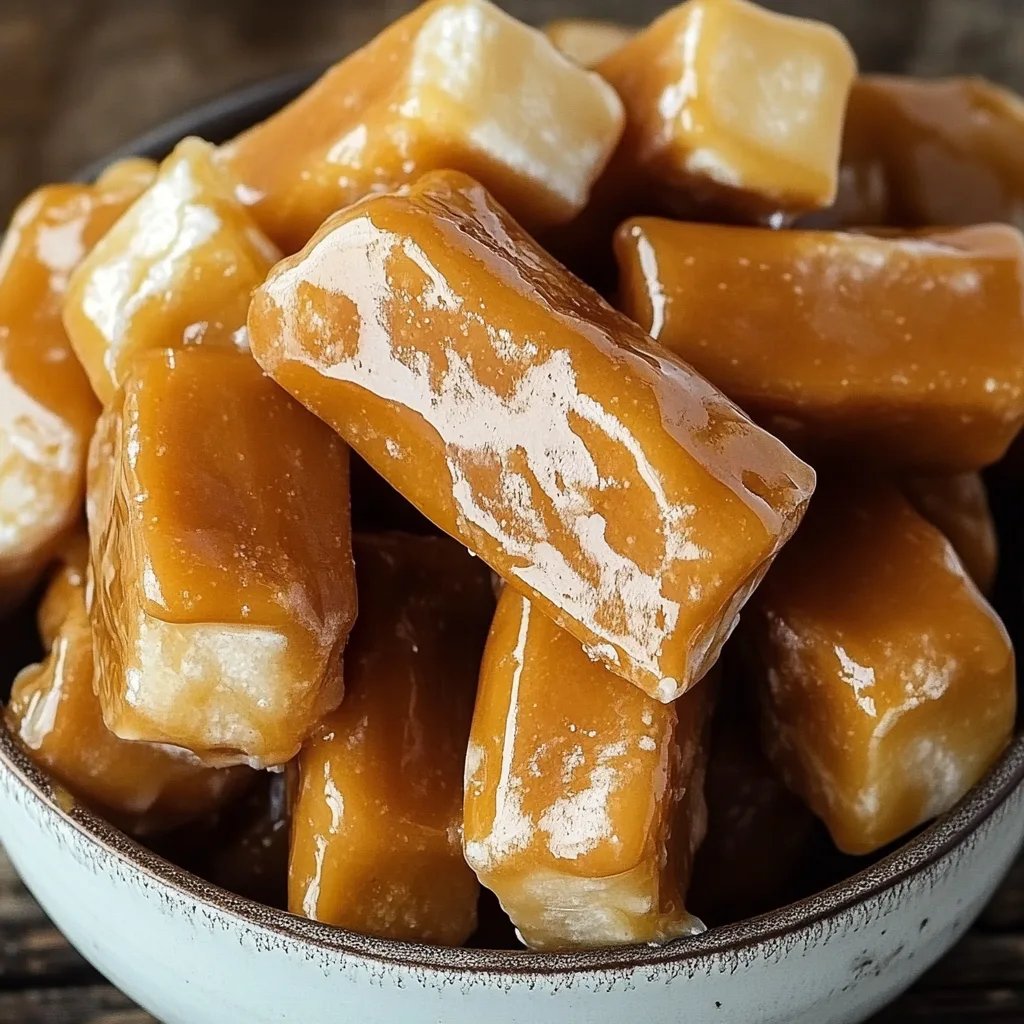 Homemade Soft Caramels