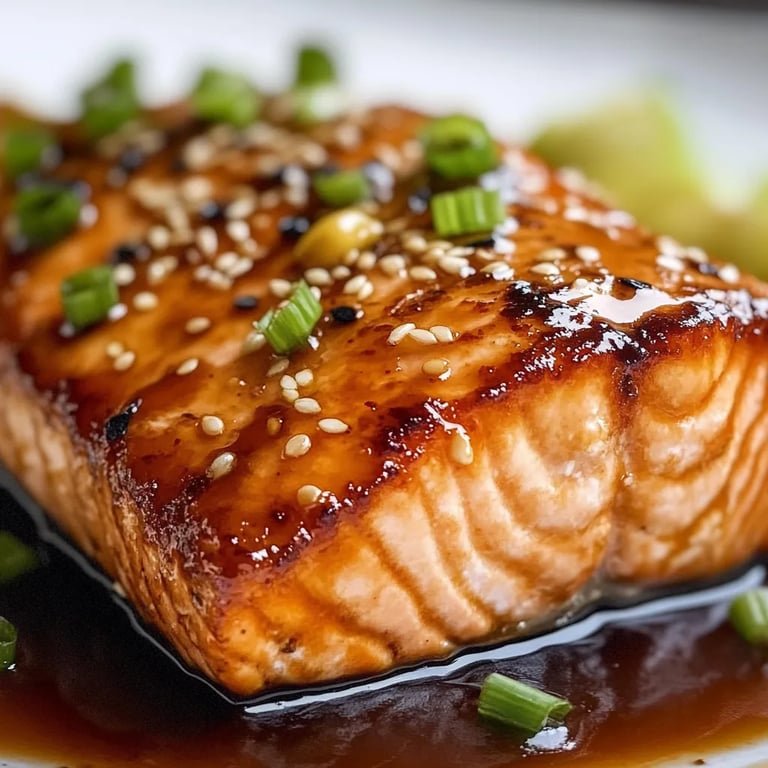 Honey Soy Glazed Salmon