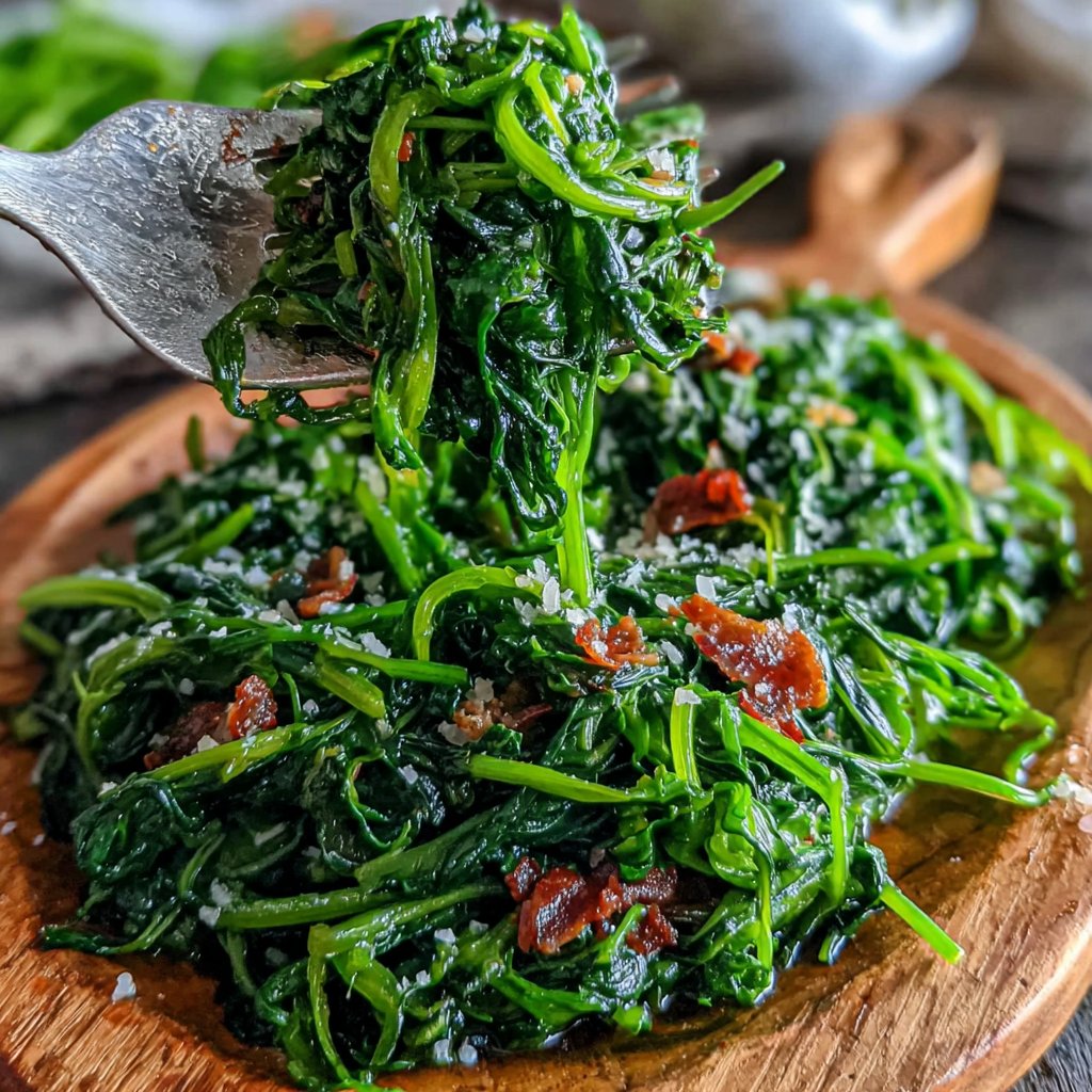 Sautéed Dandelion Greens Delight