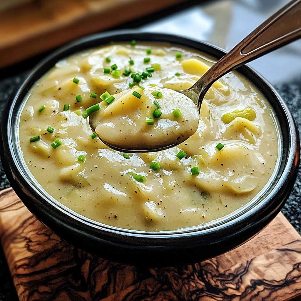 Creamy Potato Leek Soup