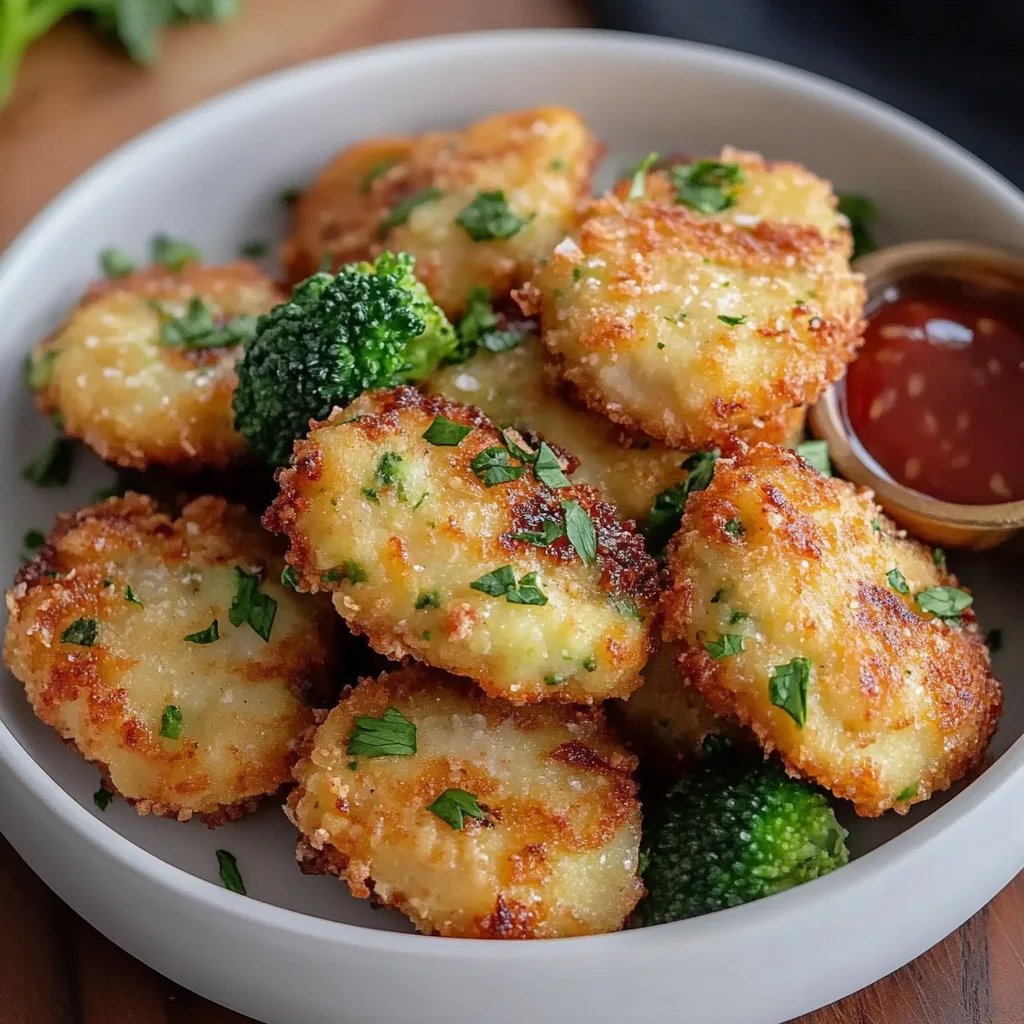 Nutritious Chicken and Broccoli Nuggets for Baby