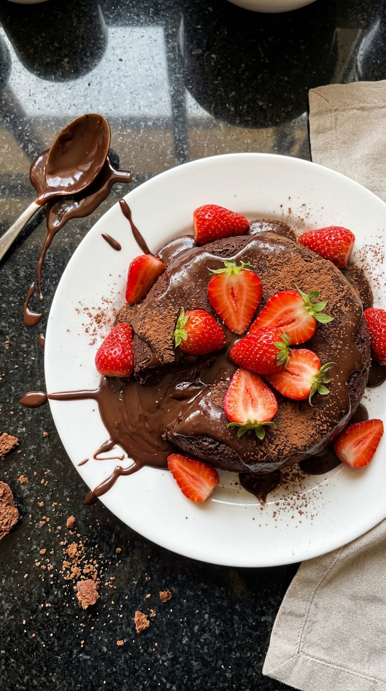 Dark Chocolate Strawberry Indulgence