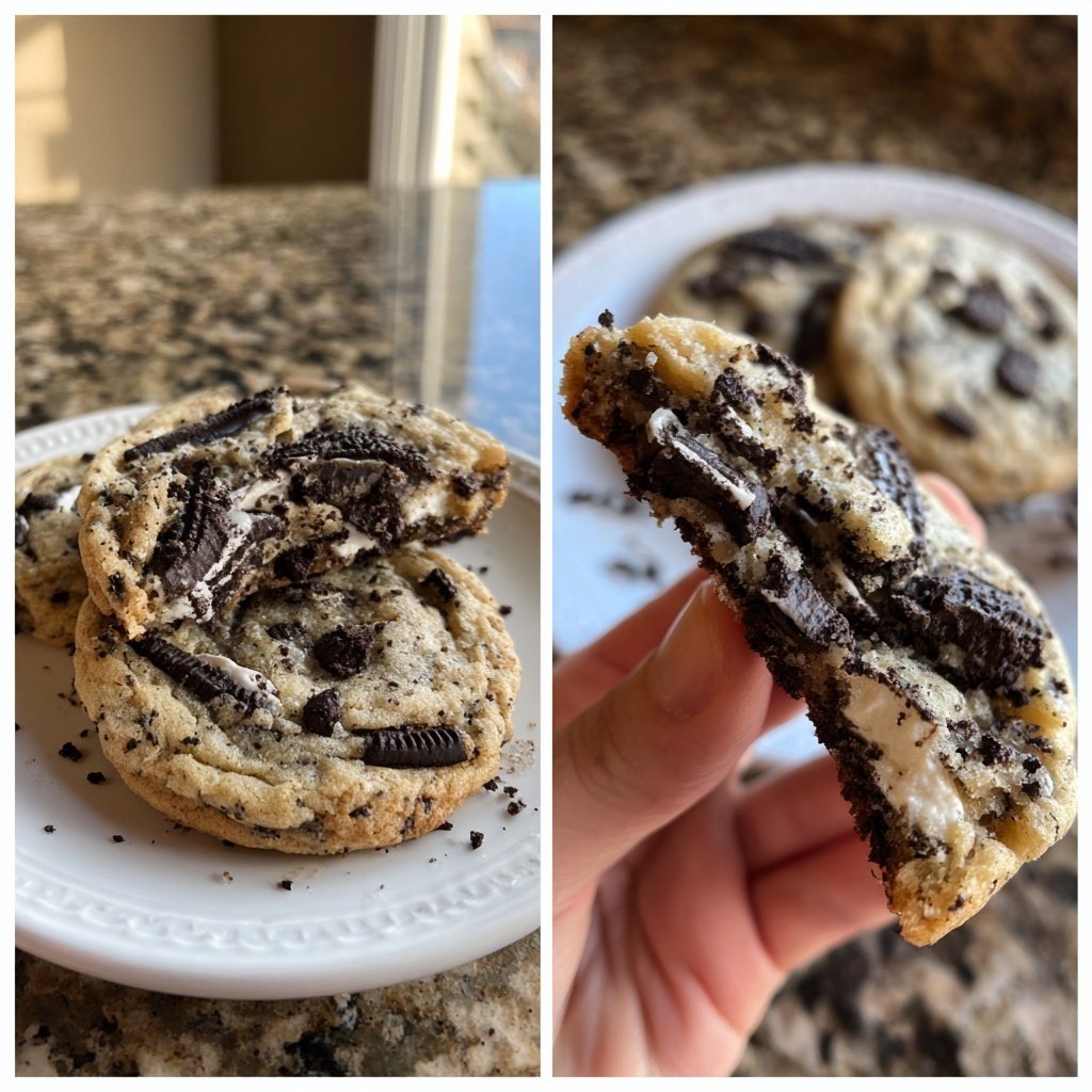 Dairy-Free Cookies and Cream Cookies