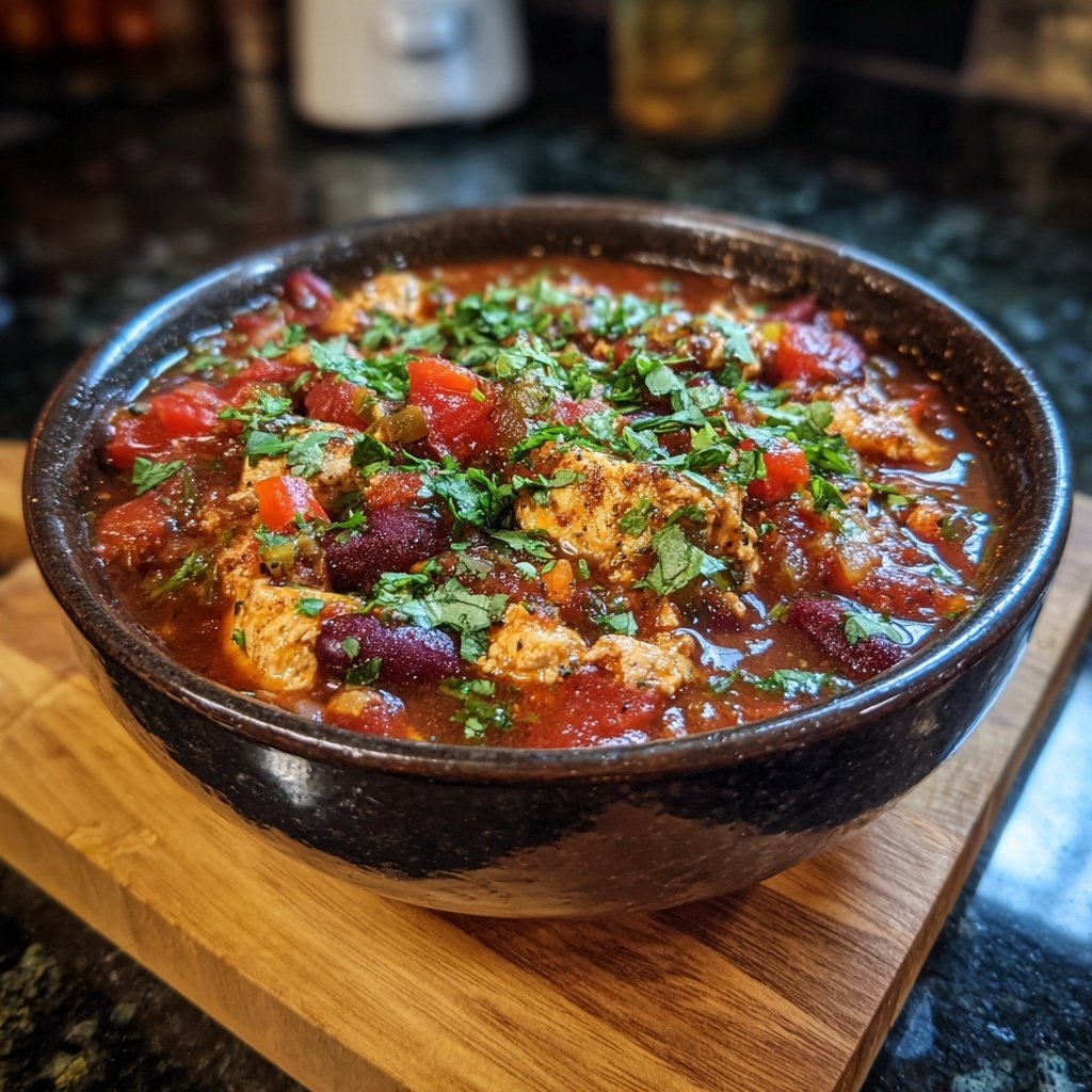 Northwest Style Turkey Chili